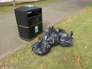 5 Bags of Litter Collected