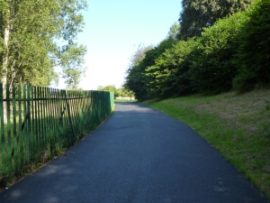 Upgraded footpath - Hogganfield Park LNR